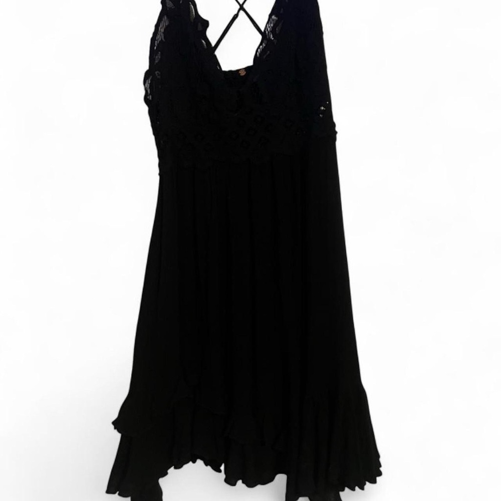 Elegant Black Lace Dress